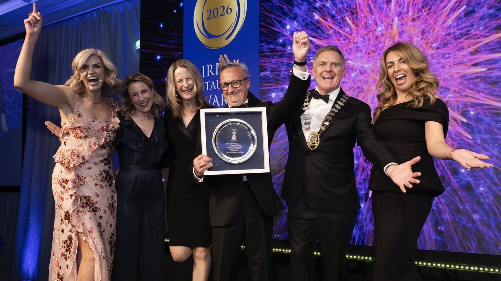Razkriti zmagovalci Irish Restaurant Awards 2026