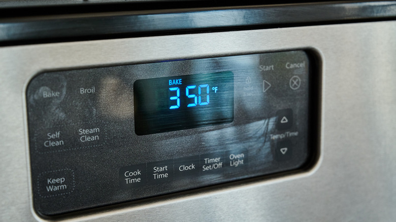 heating oven to 350 degrees