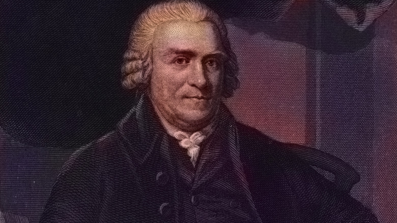 Portrait of Sam Adams from 1770