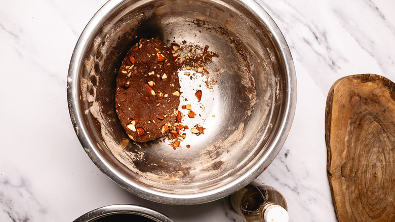 Biscotti batter.
