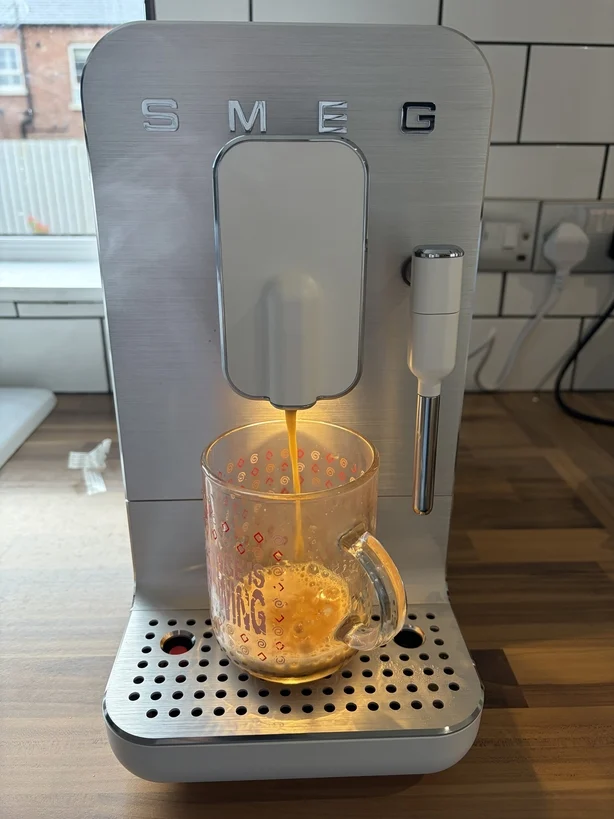 smeg coffee maching