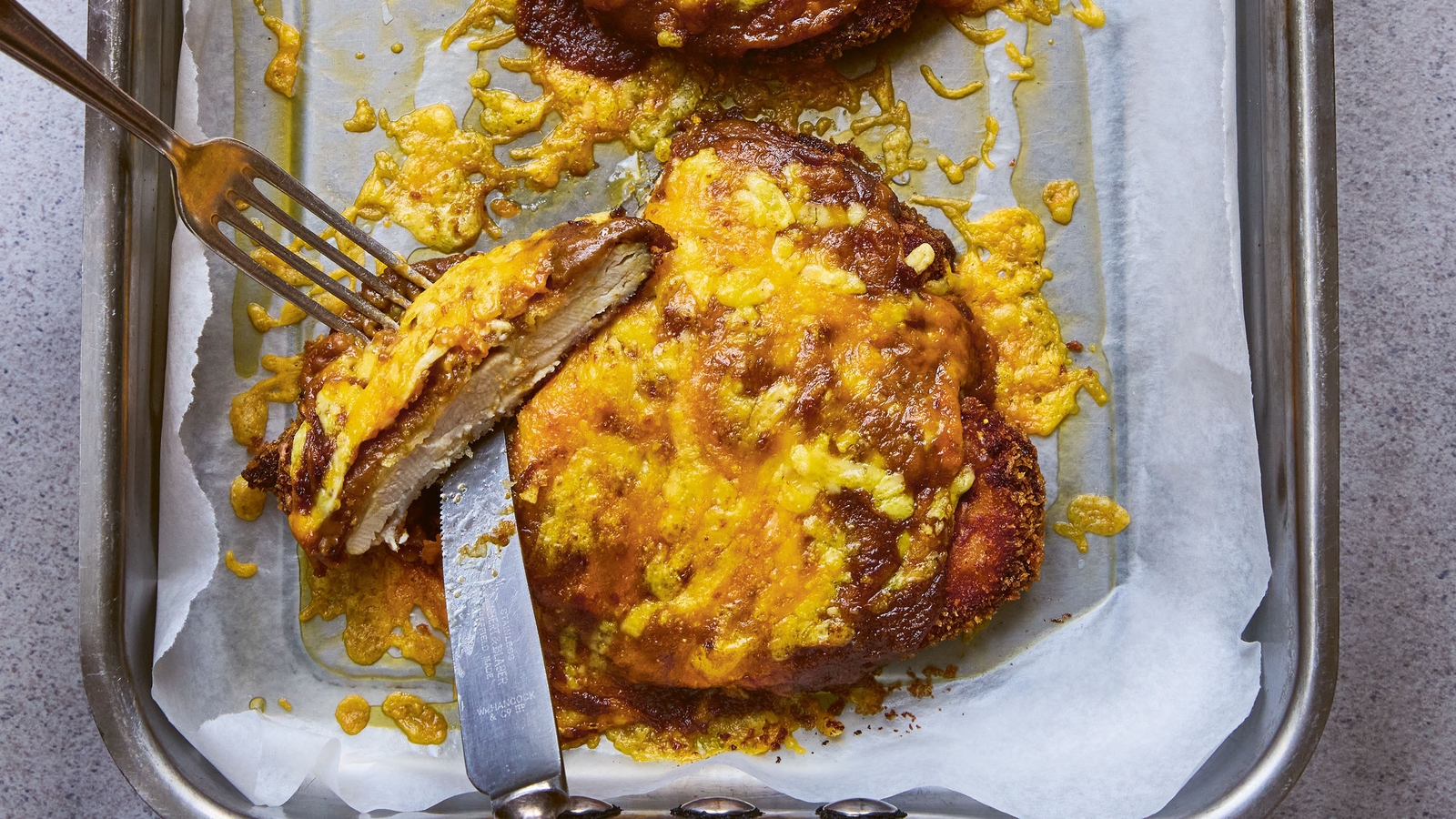 Katsu curry parmo recept Tim Andersona