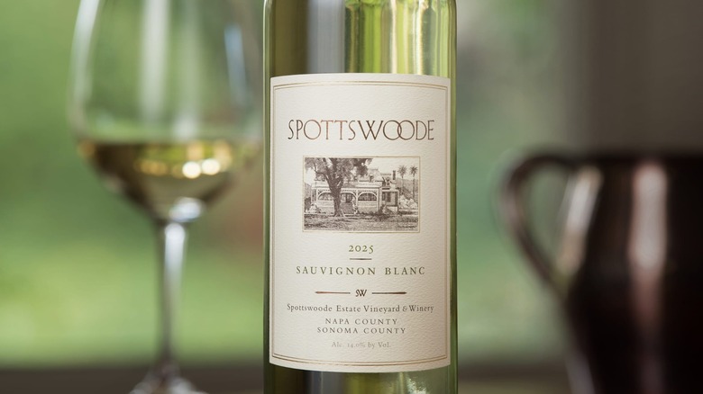 Bottle of 2025 Spottswoode Sauvignon Blanc