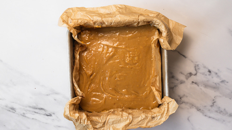 Chllled lemon caramel filling