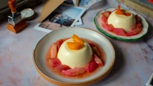 Donalova italijanska kuhinja: panna cotta z rabarbaro in pomarančo
