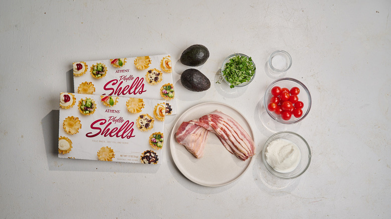 ingredients on a table