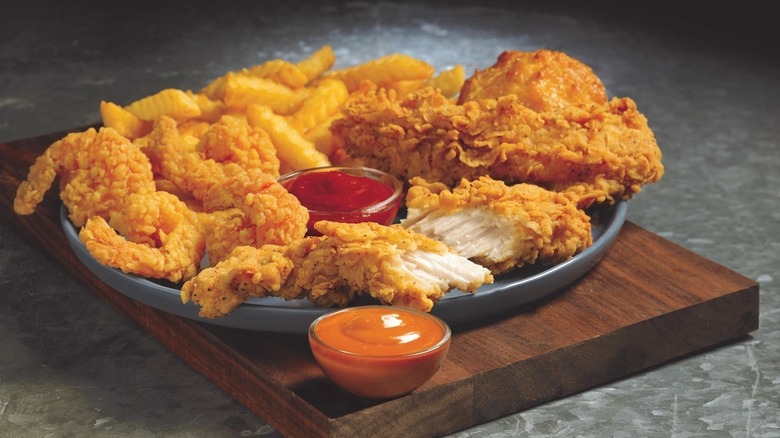 Church's Tenders 'N Shrimp meal fro Church's Texas Chicken
