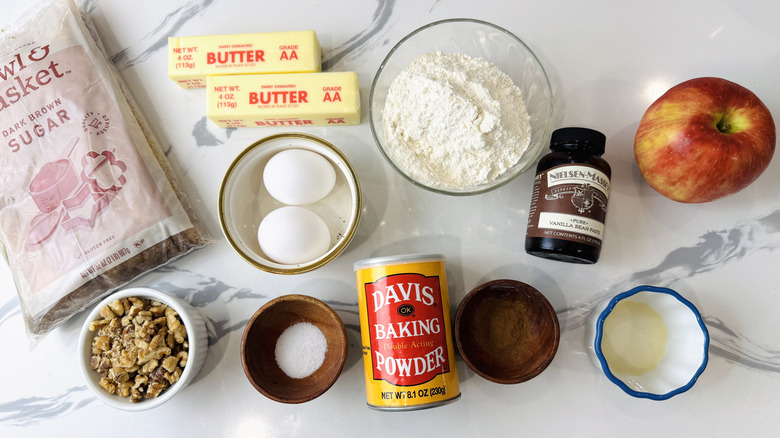 Apple blondie skillet ingredients