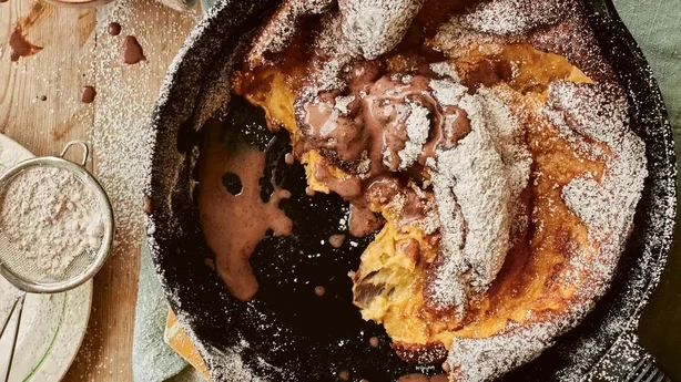 Georgina Hayden's churros Dutch baby 