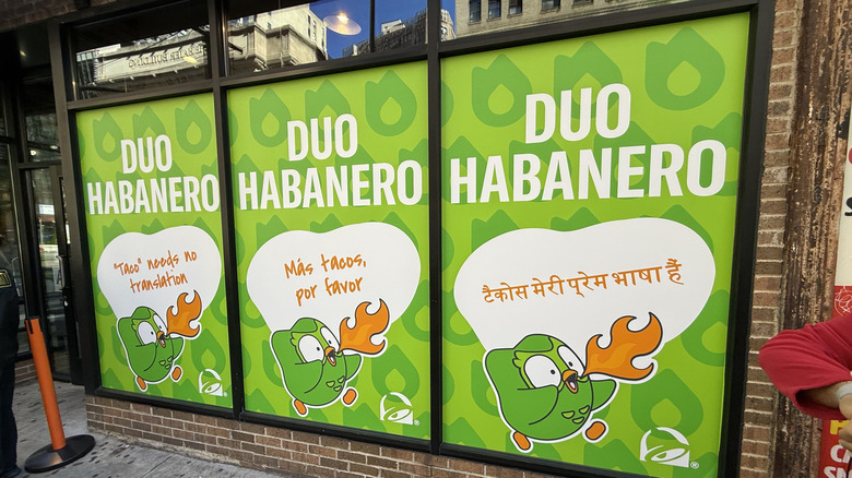 Duo Habanero Sauce signs