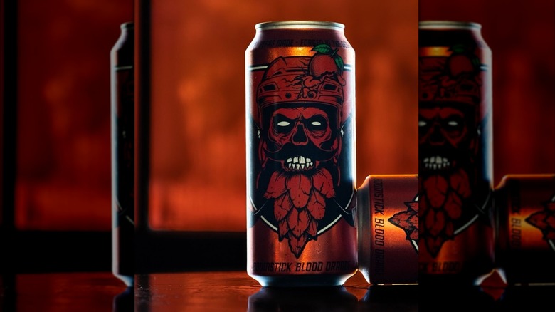 Cans of Boomstick Blood Orange
