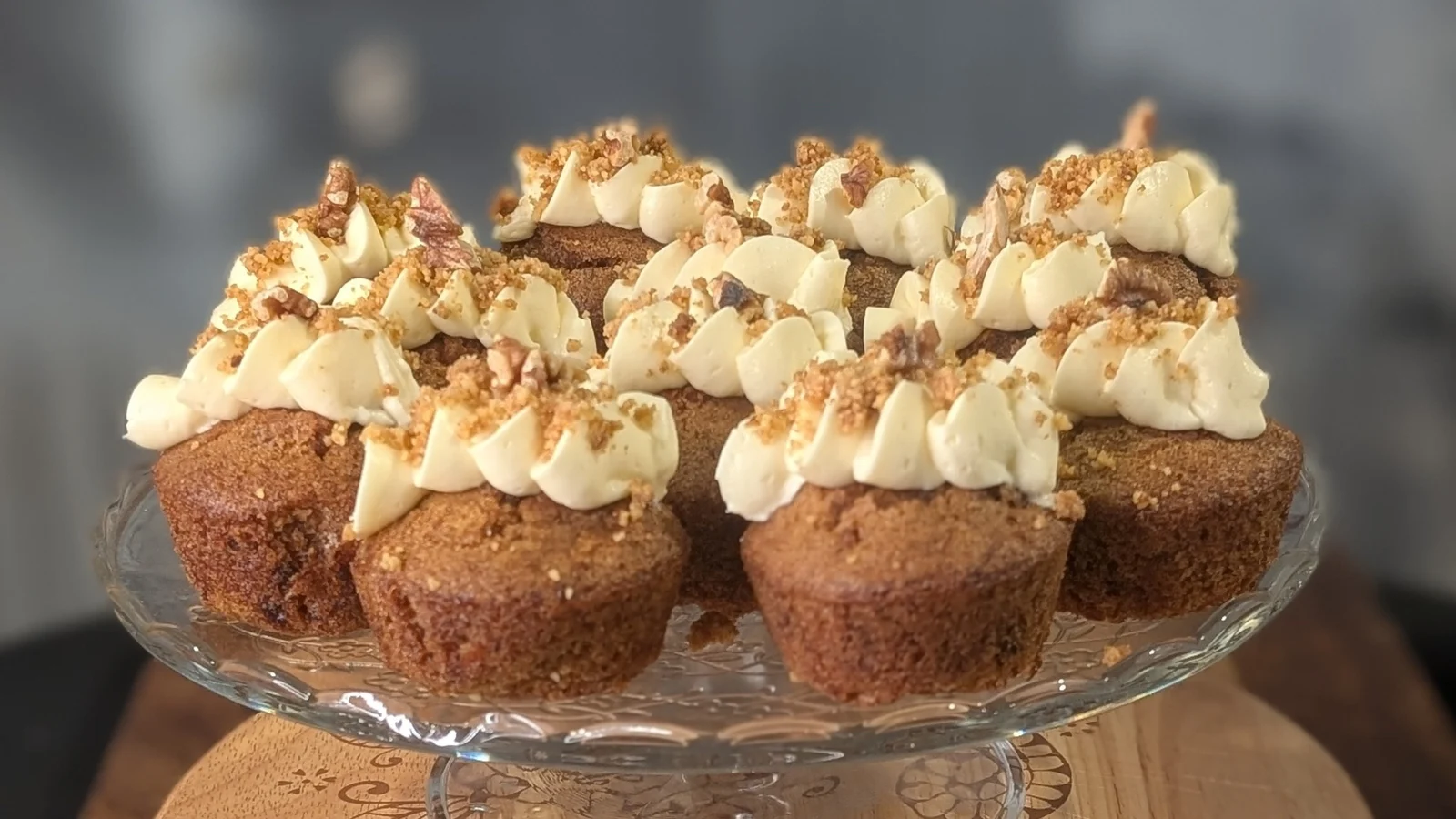 Mags Roche mafini z okusom korenčkove torte danes