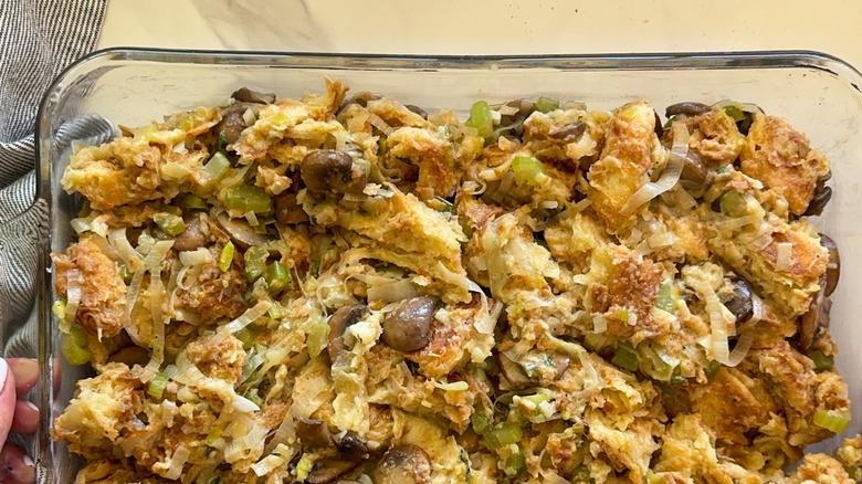 everything in baking dish