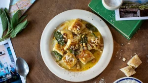 Donalova italijanska kuhinja: Gnudi z žajbeljem in rjavim maslom
